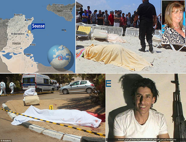 Teroris Tunisia Bercanda dengan Korbannya sebelum Dibantai